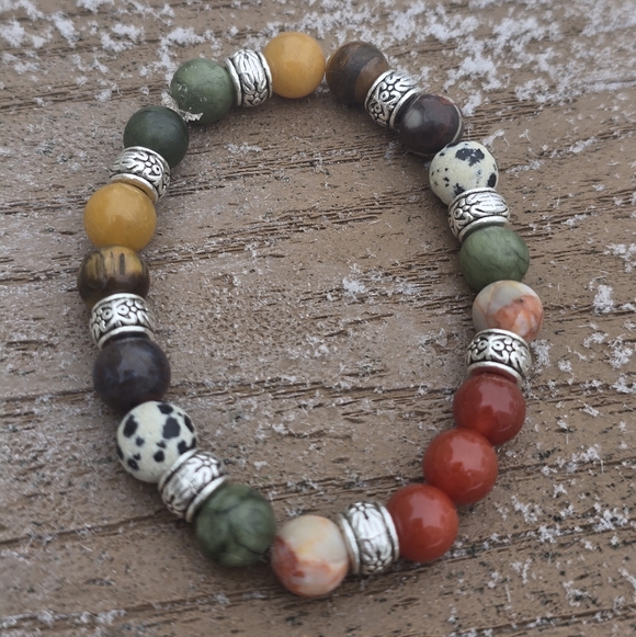 KarmaKreations Jewelry - Multicolor Handmade Beaded Bracelet